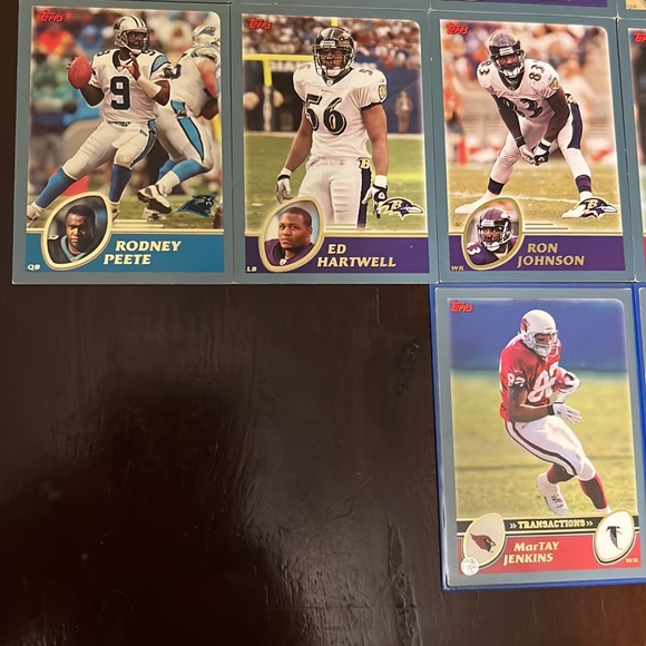 Topps NFL cards 2003 lot of 20 (includes 6 rookie cards) - Picture 3 of 4